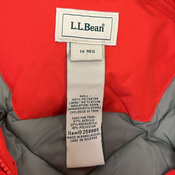 L.L Bean Women’s Baxter State Parka Size 1X Regular - Picture 5 of 12